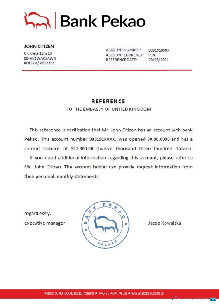 Download Poland Bank Pekao reference Photoshop template